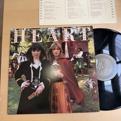 1970s Heart Little Queen Vinyl LP Album Complete W/Original Lryic Sleeve!! VG+