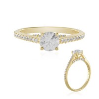 Cavill Damenring 1,03Ct Zirkonia Vergoldet 925 Sterlingsilber Echtschmuck