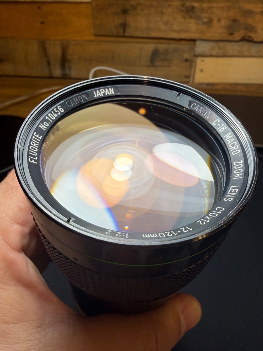 Canon 12-120mm T2.2 Fluorite Zoom Lens C10x12 – PL Mount – Vintage