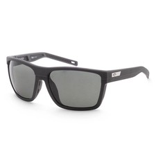 Costa del Mar Men's Pargo 61mm Dark Grey Polarized Sunglasses 6S9086-908602-61