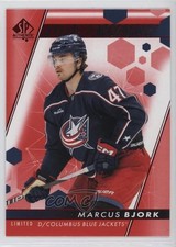 2022-23 SP Authentic Future Watch Limited Red Marcus Bjork #173 0q3