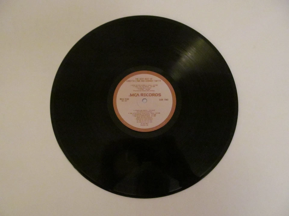 The Very Best of Loretta Lynn and Conway Twitty LP Record MCA Album NM - Image 4 of 4