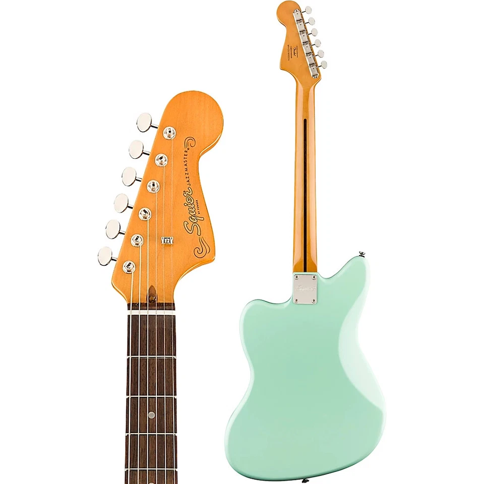 Guitarra Eléctrica Squier Classic Vibe Años 60 Jazzmaster Edición Limitada Verde Surf Foto 4 de 4