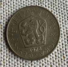 Münze / Ceskoslovenska 5 KCS (1978) / gebr / Siehe auch die Fotos