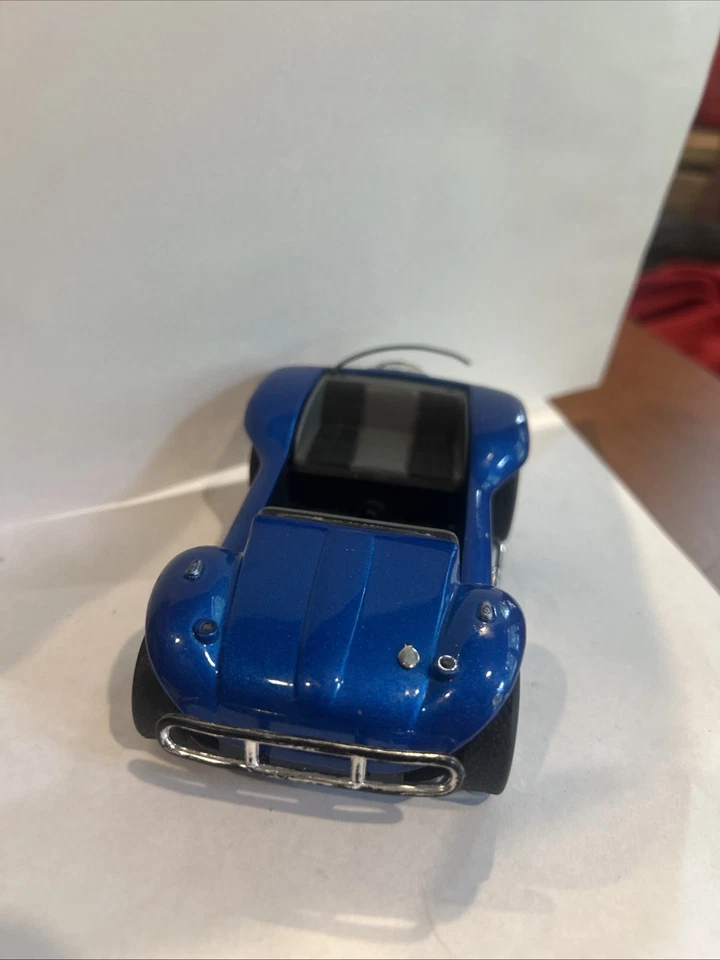 Coche diecast Meyers Manx Dune Buggy | Modelo estilo VW todoterreno azul | De colección Foto 2 de 4