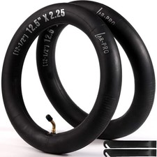  2 Pack  Scooter Replacement Inner Tubes - 12.5x2.25" TR-87 with Levers