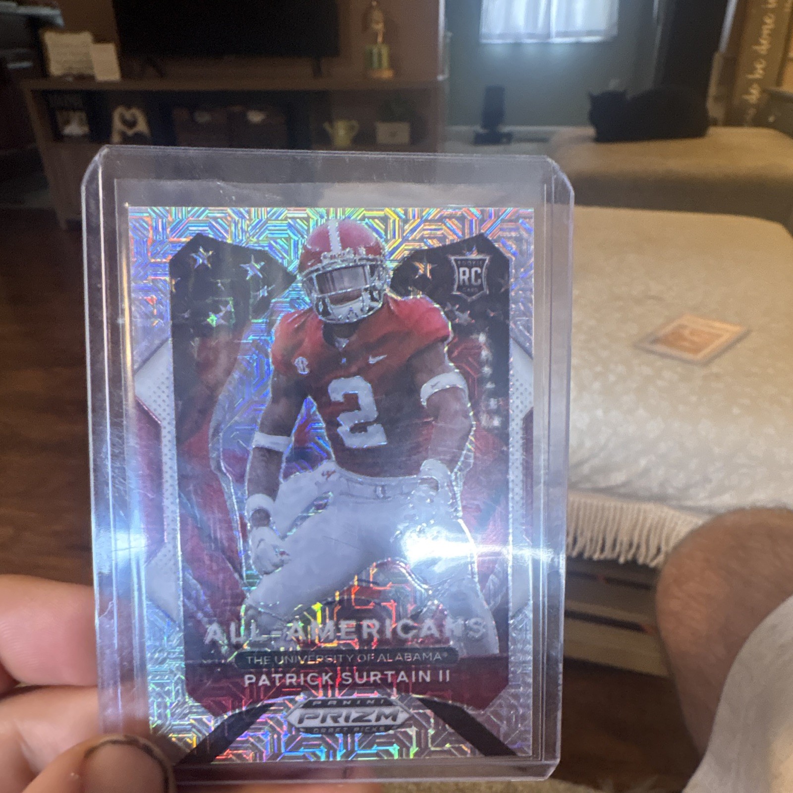 Patrick Surtain II Panini Prizm Draft Picks #199 Base