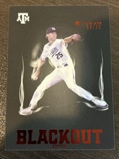 2026 Onit Athlete Clayton Freshcorn Team Blackout /20Texas A&M Aggies Baseball!