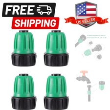 4 Pcs 3/4" to 1/2" Faucet Irrigation Hose Adapter, Standard 3/4 Inch to1/2 In...