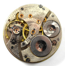 Vintage Waltham Grade 625 16s 17J Hunting Pocket Watch Movement lot.we