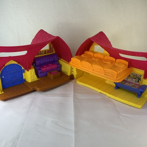 Fisher Price Little People Musical Casetta di Biancaneve Playset Pieghevole Disney - Foto 7 di 12