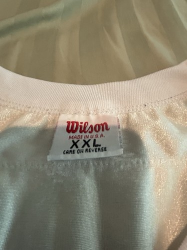 drew bledsoe patriots jersey Wilson XXL (off White And Lose Tread Hole) Used - Bild 5 von 6