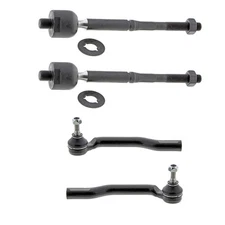 Mevotech Supreme Inner and Outer Steering Tie Rod Ends Kit for Nissan Cube Versa