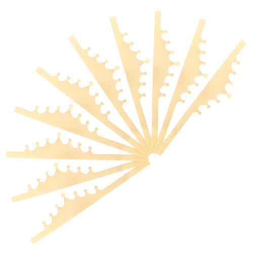 12 PCS Golden Paper Crown Hats Birthday Party Hats Party Supplies for Birthday - Bild 9 von 12