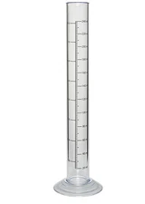 LD Carlson 12in One-Piece Plastic Hydrometer Test Jar