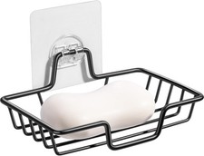Bar Soap Holder for Shower, 304 Stainless Steel Rustproof, Wall Adhesive, Soap