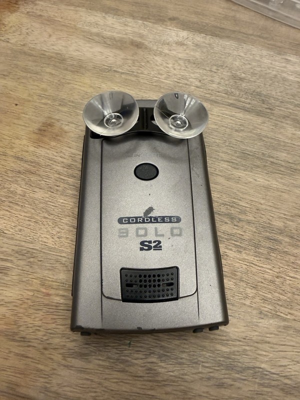 Escort Solo S2 Cordless Radar & Laser Detector w/ Mute Mode Audio/Visual
