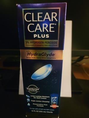 Clear Care Plus Cleaning and Disinfecting Solution - 12 fl oz 