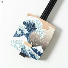 Sangenshi Kikuoka Shamisen Kojami Sansen Japanese Samisen Wave Design Hokusai
