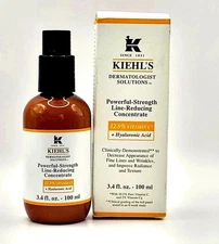 KIEHL'S Powerful Strength Line Reducing Concentrate Hyaluronic 3.4 oz