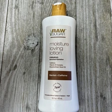 NEW Raw Sugar Moisture Loving Firming Lotion + Caffeine - 16 fl. oz.
