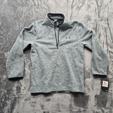 Boys 8-20 Under Armour Outdoor 1/4-Zip Fleece Pullover Sweater, Boy's, Sz: SMALL
