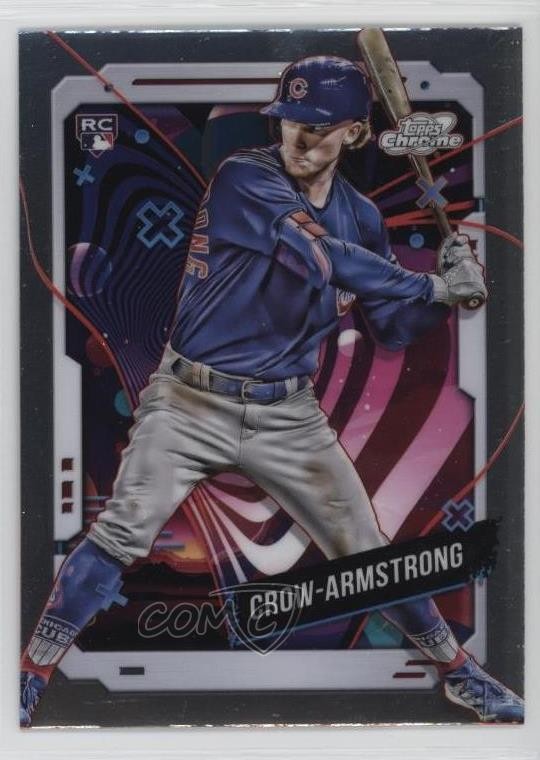 2024 Topps Cosmic Chrome Pete Crow-Armstrong #52 Rookie RC