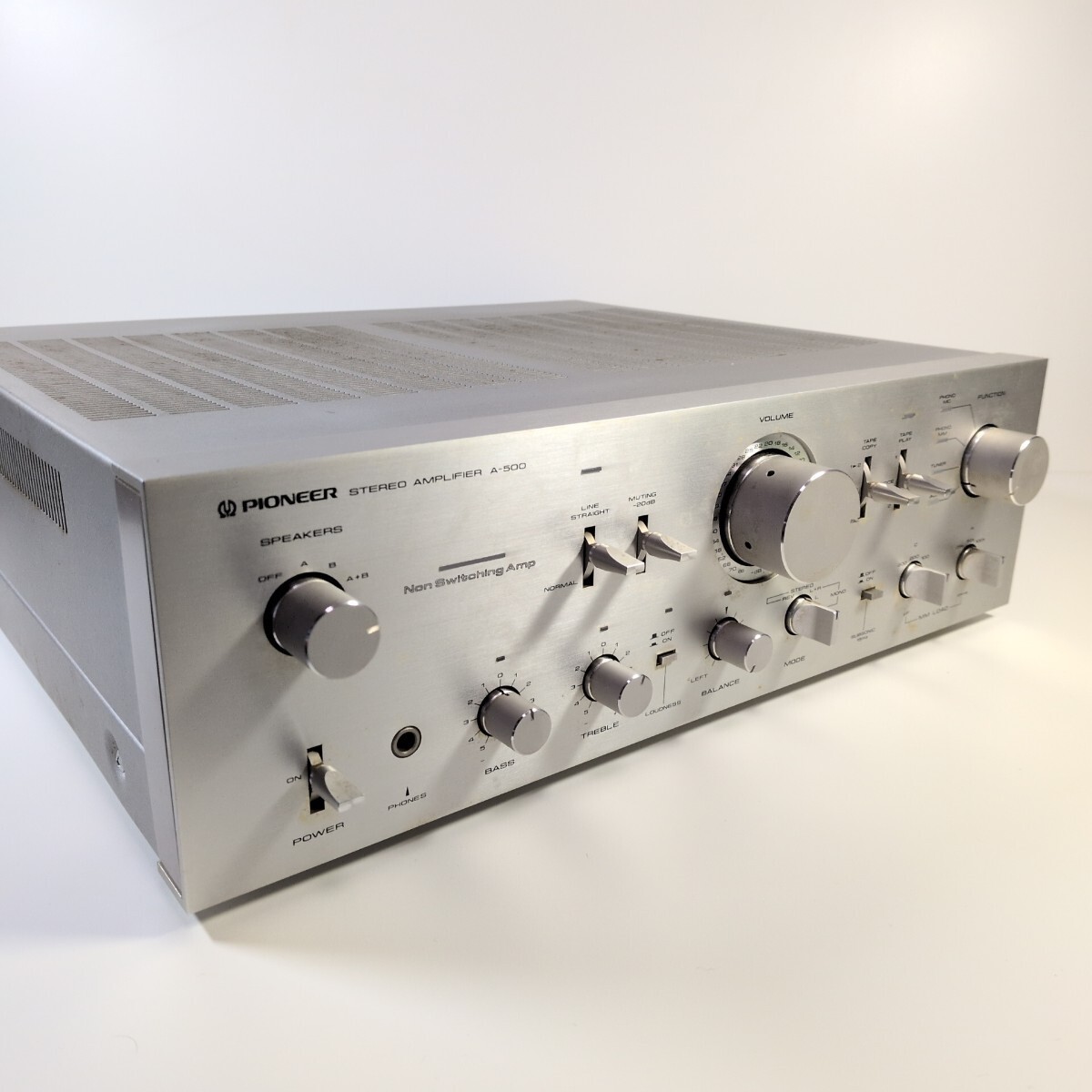 Pioneer ステレオアンプ A-500 PIONEER A-500 Integrated Amplifier Tested and in good working