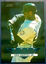 KEN GRIFFEY JR. 1994 SCORE BASEBALL GOLD STARS #32 MARINERS HOF
