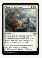 Slaughter The Strong Mtg Tdc Tarkir Dragonstorm Sorcery Board Wipe New Nm Slaughter The Strong Mtg Tdc Tarkir Dragonstorm Sorcery Board Wipe New Nm