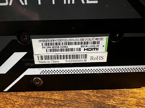 Sapphire Nitro R9 380 4G GDDR5 299-2E308-300SA PCI Express 3.0 x16 Graphics Card - Picture 2 of 3