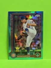 2025 Topps Chrome Shota Imanaga #149 Rookie Cup Teal Refractor /299