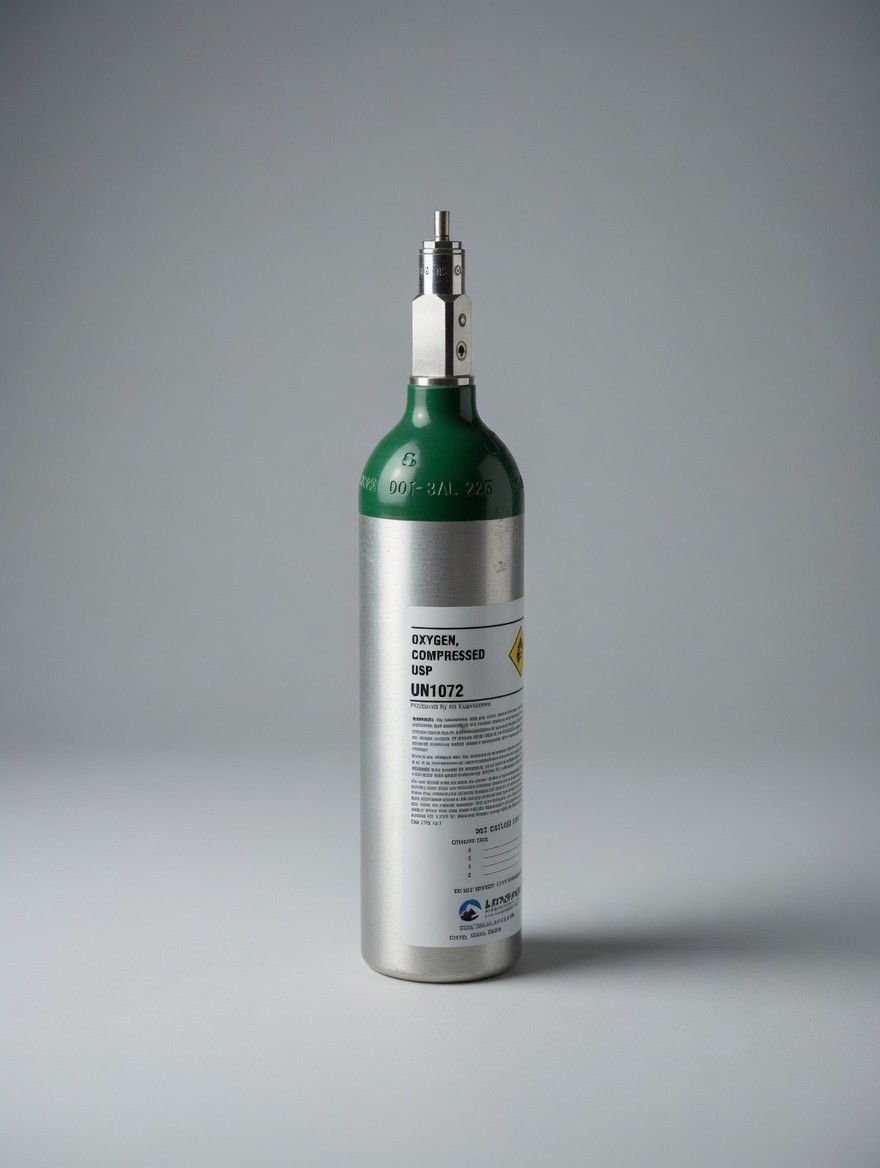 Oxygen Compressed  Empty, preferred home care, UN1072