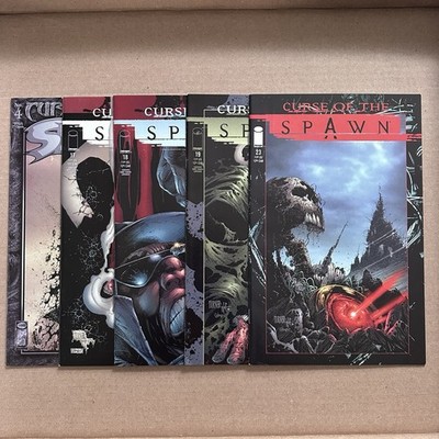 Curse of the Spawn #4 #17 #18 #19 #23 Lot Image Comics 1996 McFarlane Run