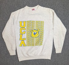Vintage 80s UCLA BRUINS Med Crewneck Sweatshirt Made In USA Large SPA Tag