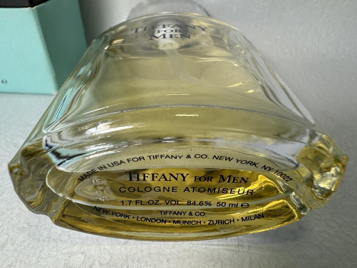 Tiffany For Men Cologne Vintage 1.7 oz 50 ml Spray