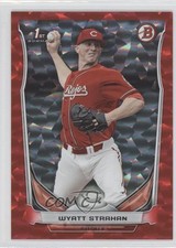 2014 Bowman Draft Red Ice 93/150 Wyatt Strahan #DP97 0l2