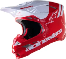 Alpinestars Supertech M8 Radium 2 Helmet (XX-Large, Bright Red/White Glossy)
