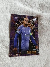Trading Karte Virgil van Dijk FC Liverpool NE...