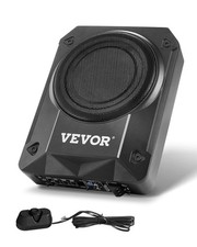 VEVOR Untersitz-Auto-Subwoofer 800W Schlankes Aktives Subwoofer-System 203mm