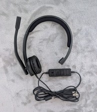 Logitech A-00063 Wired USB Headset w/ Mic and Volume Control PN:881-000229