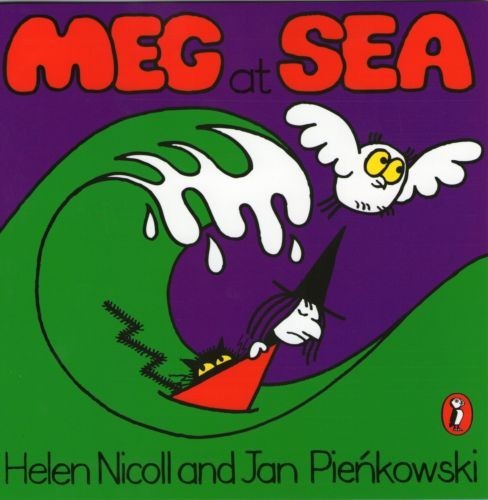 MEG AT SEA - Meg and Mog Story Book - Bedtime Picture Story Book - NEW