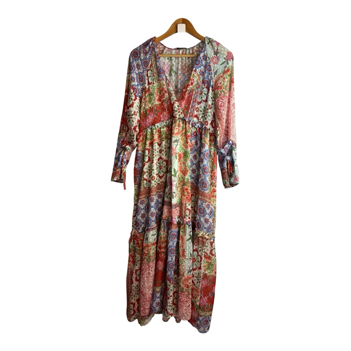 Zara Polyester Long Sleeve Maxi Dresses for Women for sale | eBay