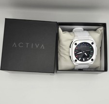Activa X Invicta Men's Digital/Analog Watch 44.8mm Triple White NEW ACW2328-002