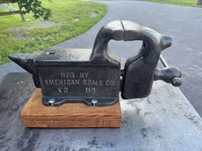 NICE Antique American Scale Company No 20 Combination Vise Anvil Blacksmith Tool