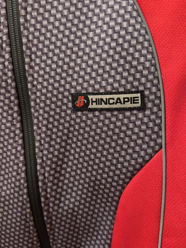 Hincapie Men's Red and Gray Performance Cycling Jacket Size Small Zip Up - Image 2 of 4