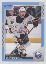 2020-21 O-Pee-Chee Blue Border Kyle Okposo #49 0c3