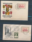 XE69627 Belgium 1953 Heysel athletics Brussels expo FDC's used