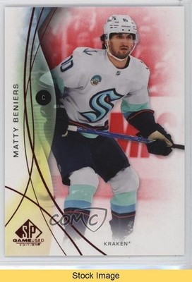 2024-25 Upper Deck SP Game Used Red Matty Beniers #60 READ 5ya