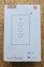 Moes Touch Smart Switch Single Live 3 Gang White WRS-US3-L-WH - Missing Screw